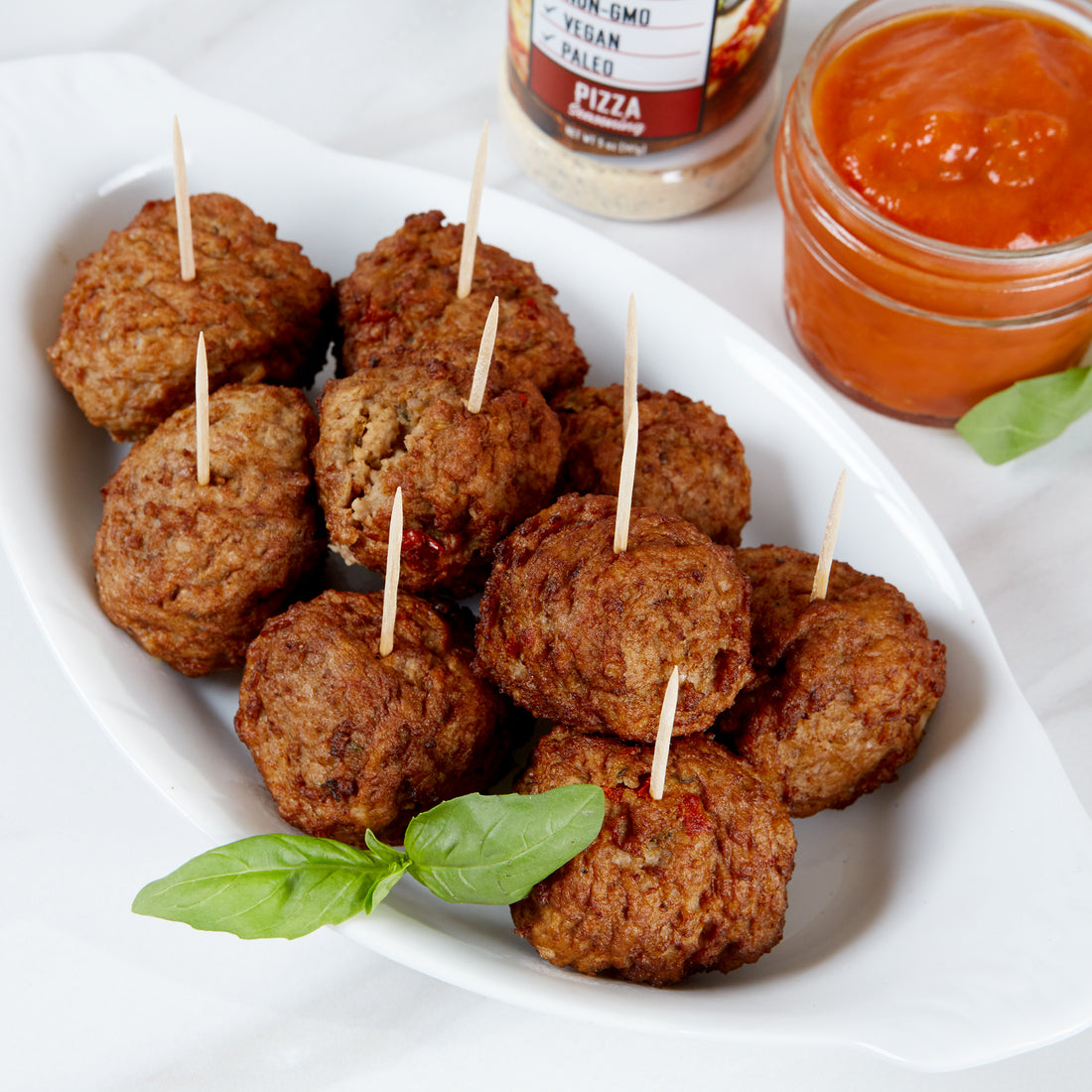 Pizza Meatballs