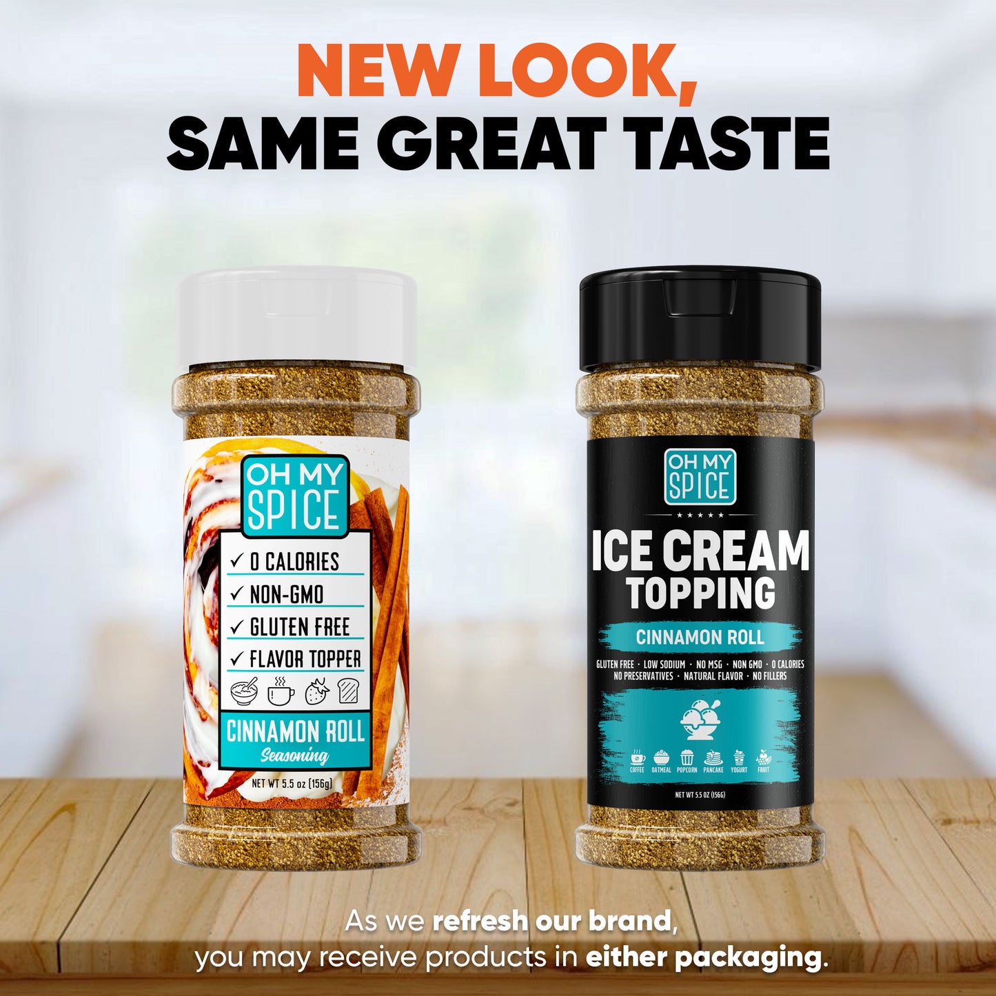 Ice Cream Topping | Cinnamon Roll