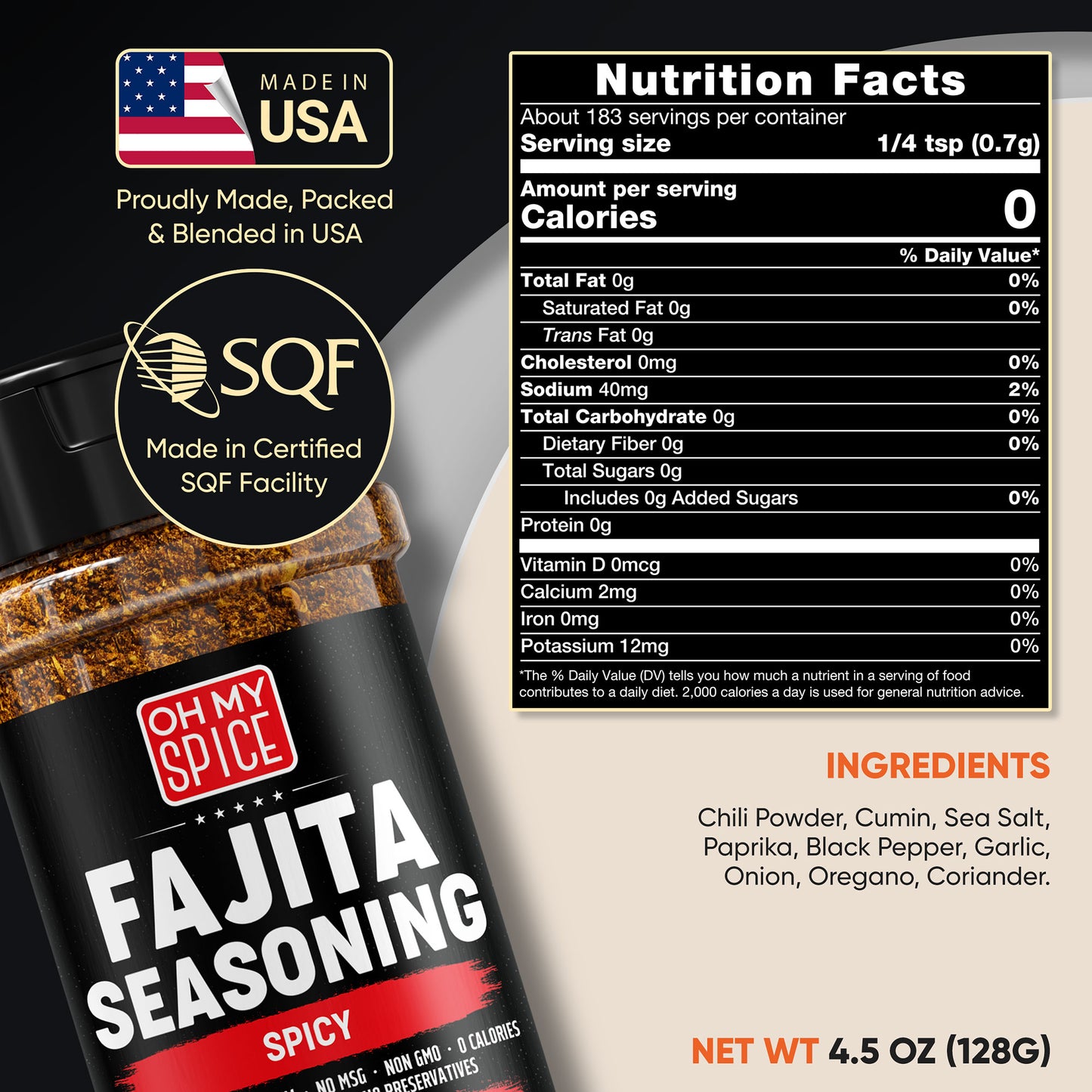 Fajita Seasoning | Spicy