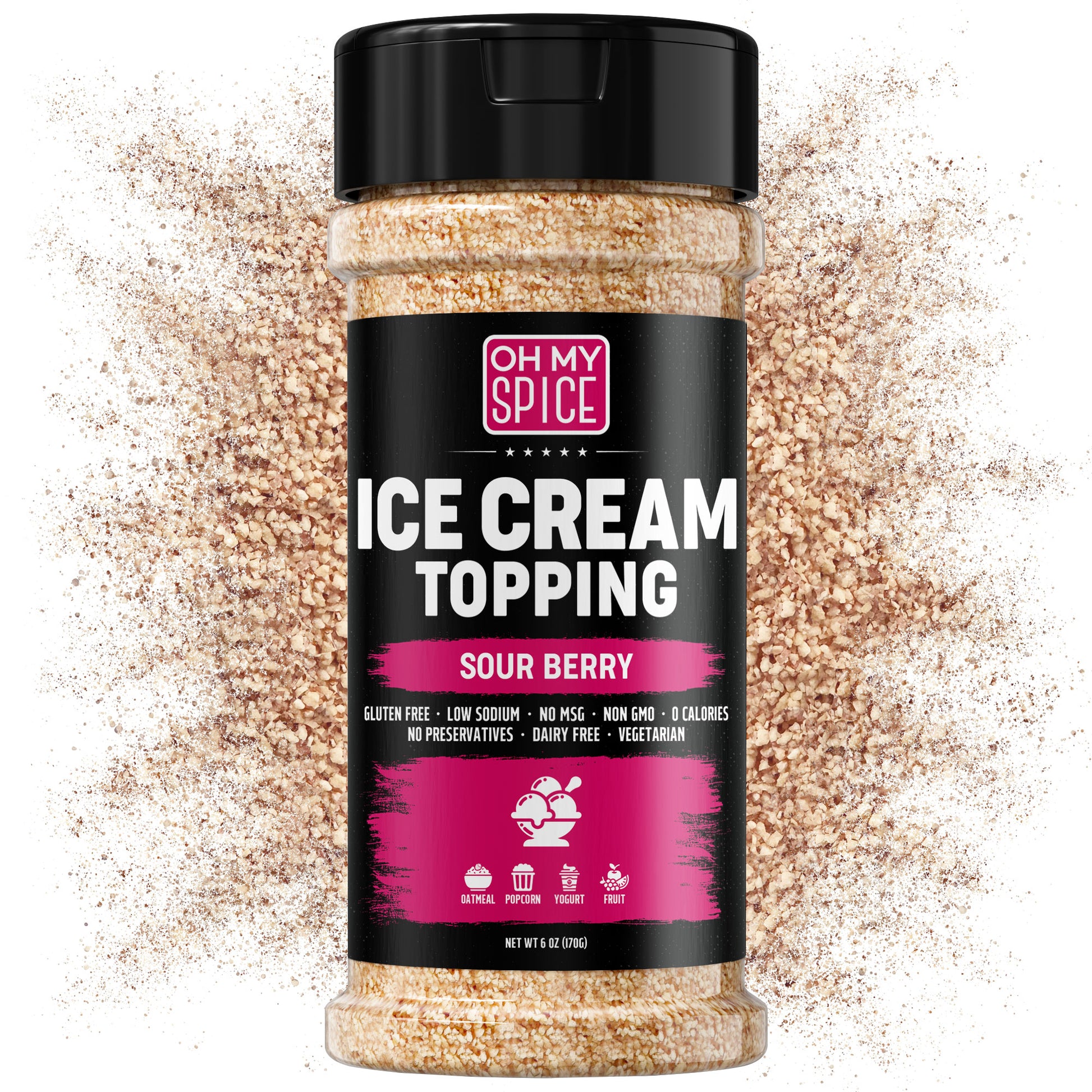 Oh My Spice - Ice Cream Topping | Sour Berry Oh My Spice - Ice Cream Topping | Sour Berry